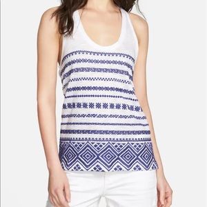 💥Sam Edelman Embroidered Tank